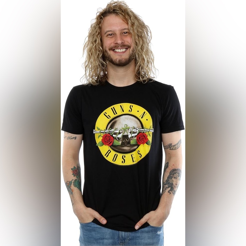 Bravado Black Guns N' Roses Short Sleeve Tee XL